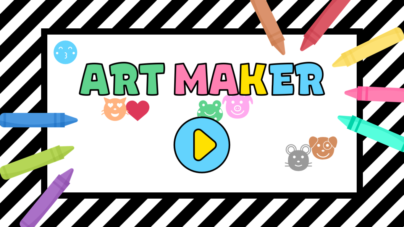 ART MAKER Html5 Game Online Coloring Book Construct 2/3 by